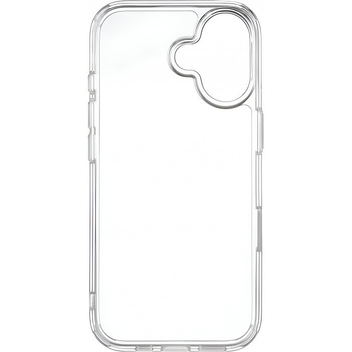 Чехол силиконовый uBear Real для iPhone 17, прозрачный