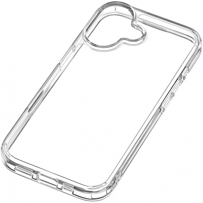 Чехол силиконовый uBear Real для iPhone 17, прозрачный