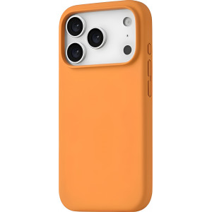 Чехол силиконовый uBear Touch для iPhone 17 Pro Max, оранжевый
