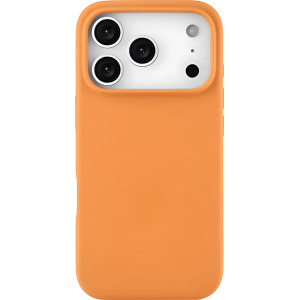 Чехол силиконовый uBear Touch для iPhone 17 Pro Max, оранжевый