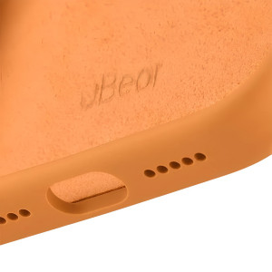 Чехол силиконовый uBear Touch для iPhone 17 Pro Max, оранжевый