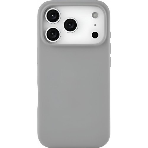 Чехол силиконовый uBear Touch для iPhone 17 Pro Max, серый