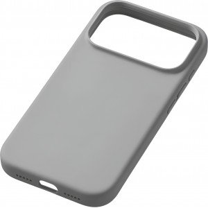 Чехол силиконовый uBear Touch для iPhone 17 Pro Max, серый