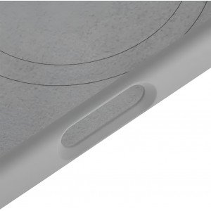 Чехол силиконовый uBear Touch для iPhone 17 Pro Max, серый