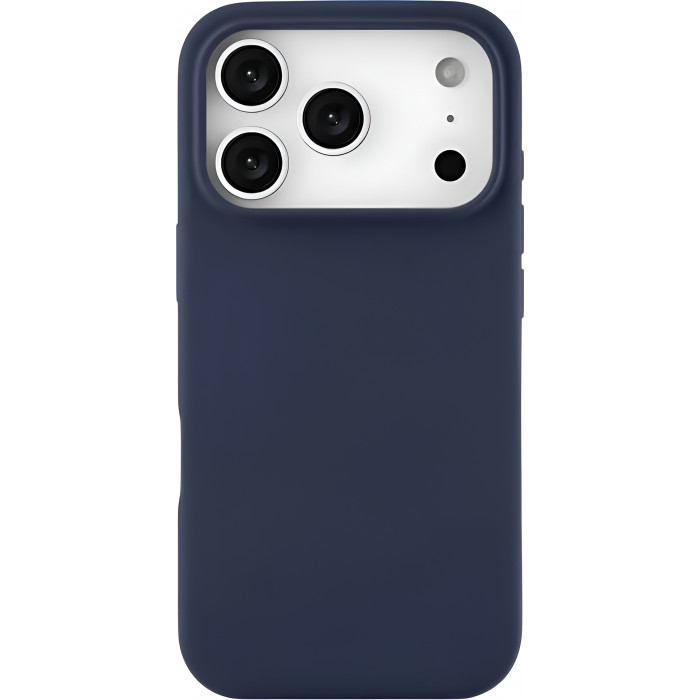 Чехол силиконовый uBear Touch для iPhone 17 Pro Max, синий