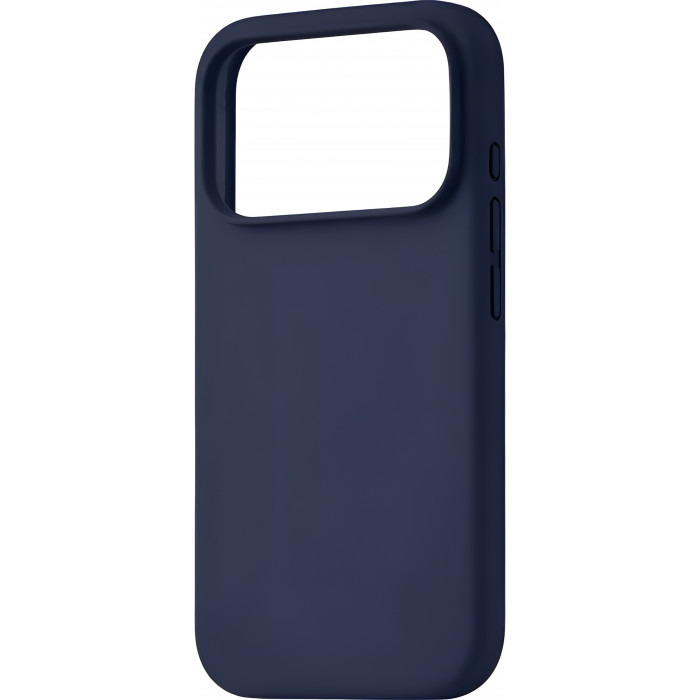 Чехол силиконовый uBear Touch для iPhone 17 Pro Max, синий