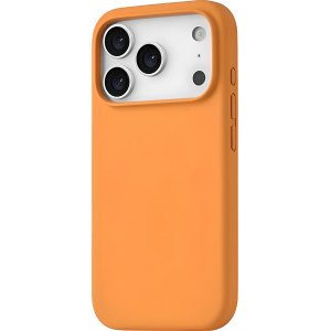 Чехол силиконовый uBear Touch для iPhone 17 Pro, оранжевый