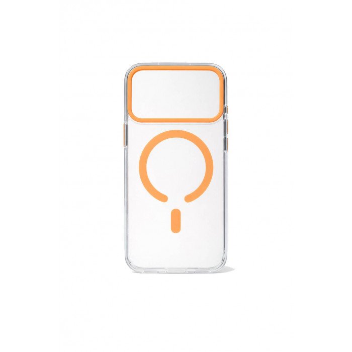 Чехол AceCase CRYSTAL SHIELD для iPhone 17 Pro, Cosmic Orange