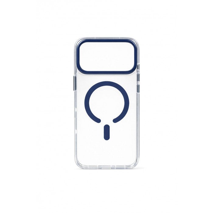 Чехол AceCase CRYSTAL SHIELD для iPhone 17 Pro, Deep Blue