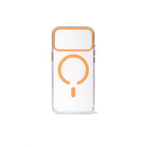 Чехол AceCase CRYSTAL SHIELD для iPhone 17 Pro Max, Cosmic Orange