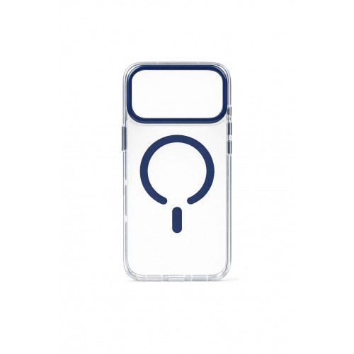 Чехол AceCase CRYSTAL SHIELD для iPhone 17 Pro Max, Deep Blue