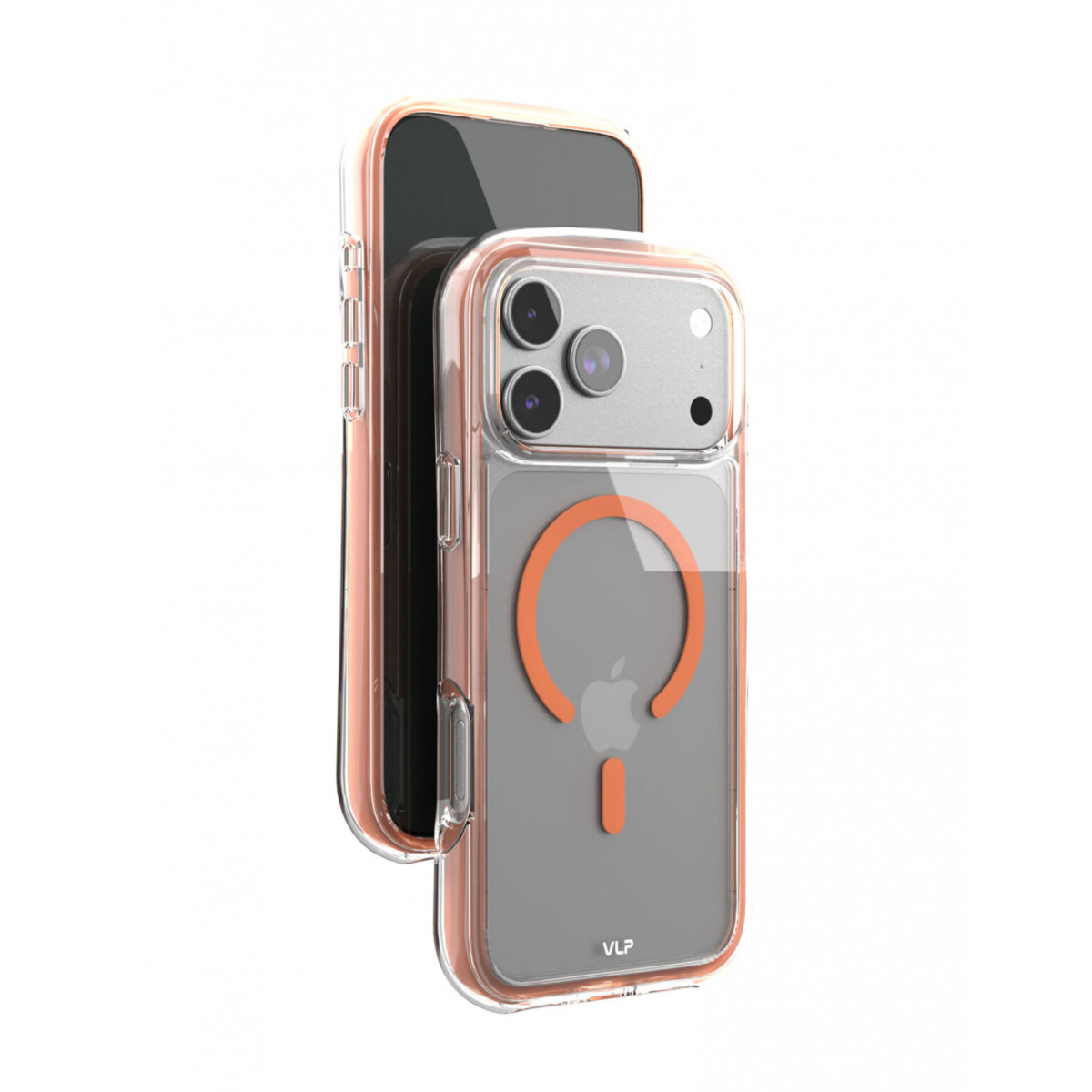 Чехол VLP Bubble Case для iPhone 17 Pro Max, оранжевый