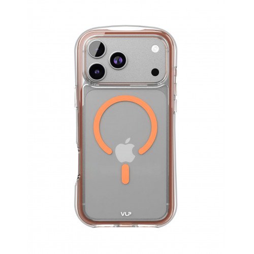 Чехол VLP Bubble Case для iPhone 17 Pro Max, оранжевый