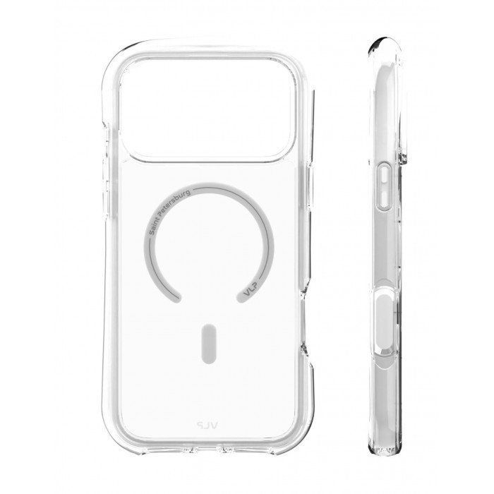 Чехол VLP Bubble Case для iPhone 17 Pro Max, прозрачный