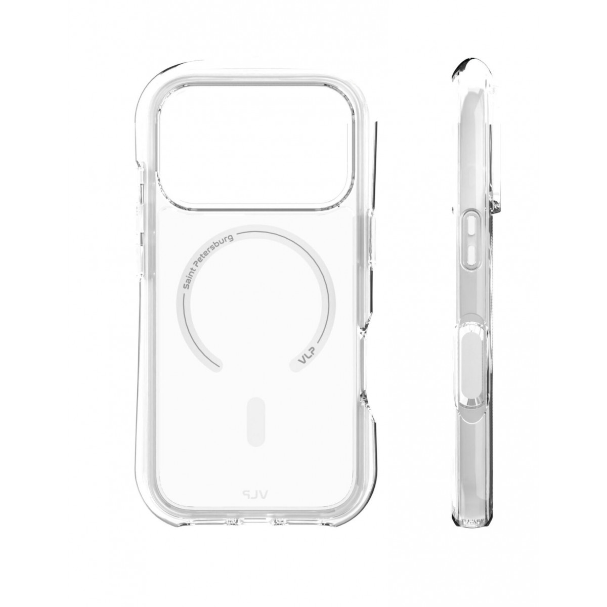 Чехол VLP Bubble Case для iPhone 17 Pro, прозрачный