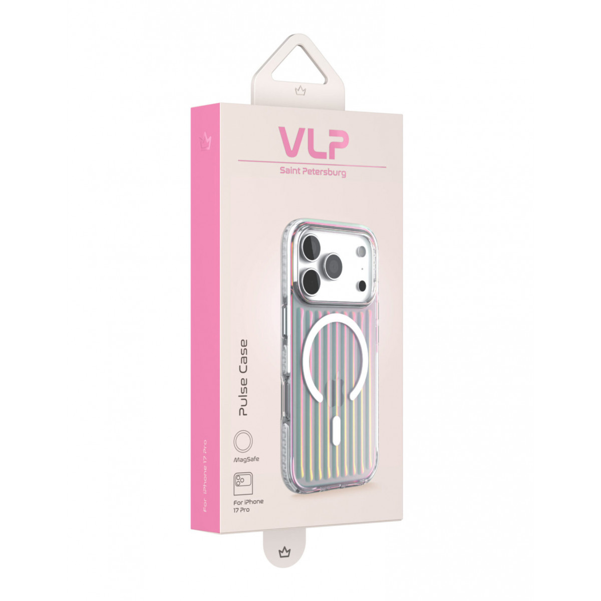 Чехол VLP Pulse Case для iPhone 17 Pro, розовый