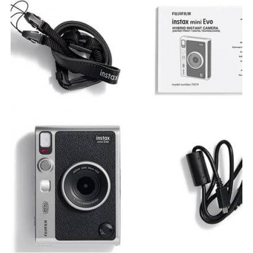 Фотоаппарат Fujifilm Instax Mini Evo, Black