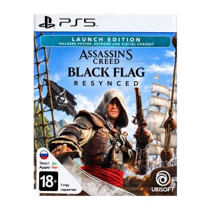 Игра для PS5 «Assasin's Creed Black Flag Resynced Launch Edition» (рус.суб.)