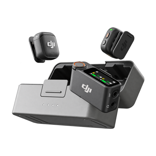 Микрофон беспроводной DJI MIC 3 (2 TX + 1 RX + Charging Case), Black