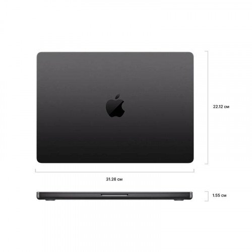 Ноутбук Apple MacBook Pro 14'' (2025) M5 24/1TB, Space Black (MDE34)