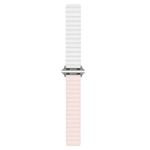 Ремешок магнитный uBear Mode для Apple Watch 38/40/41/42mm, розовый/бежевый