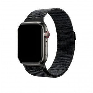 Ремешок uBear Spark миланское плетение для Apple Watch 38/40/41/41mm, черный