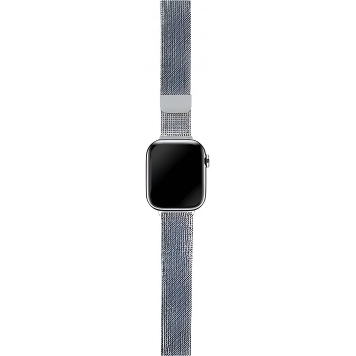 Ремешок uBear Spark миланское плетение для Apple Watch 38/40/41/41mm, серебро