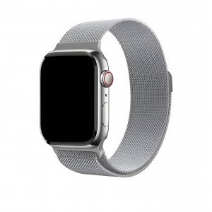 Ремешок uBear Spark миланское плетение для Apple Watch 38/40/41/41mm, серебро