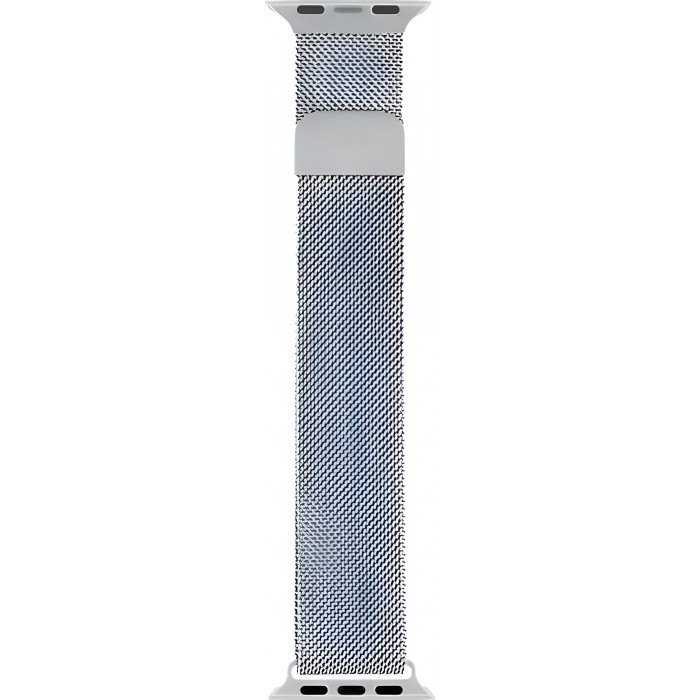 Ремешок uBear Spark миланское плетение для Apple Watch 44/45/46/49mm, серебро