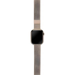 Ремешок uBear Spark миланское плетение для Apple Watch 44/45/46/49mm, золото