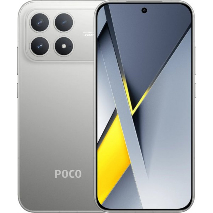 Смартфон Poco F8 Pro 12/512GB, Silver
