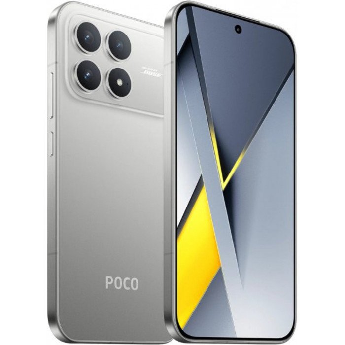 Смартфон Poco F8 Pro 12/512GB, Silver