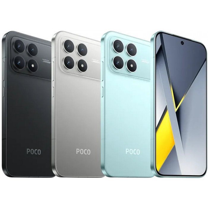 Смартфон Poco F8 Pro 12/512GB, Silver