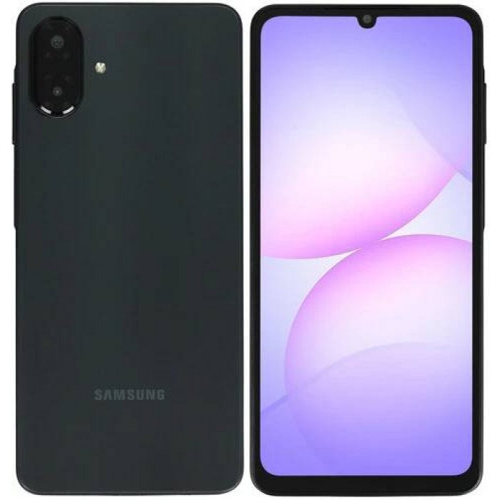 Смартфон Samsung Galaxy A07 4/64GB, Black