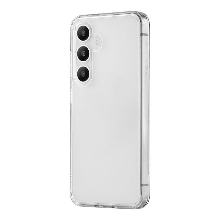 Чехол силиконовый uBear Real для Samsung S24, прозрачный