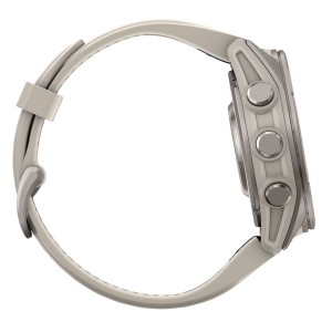 Умные часы Garmin Fenix 9 43mm, Туманно-серый, Ремешок черный