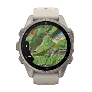 Умные часы Garmin Fenix 9 43mm, Туманно-серый, Ремешок черный