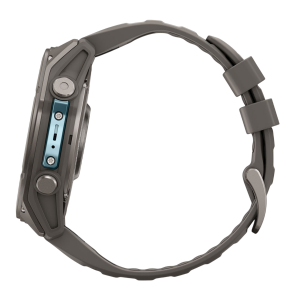 Умные часы Garmin Fenix 9 47mm, Титановый, Ремешок пепельно-серый