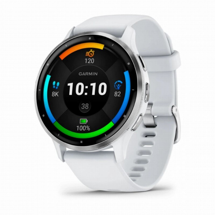 Умные часы Garmin Venu 3, Белый, Ремешок белый