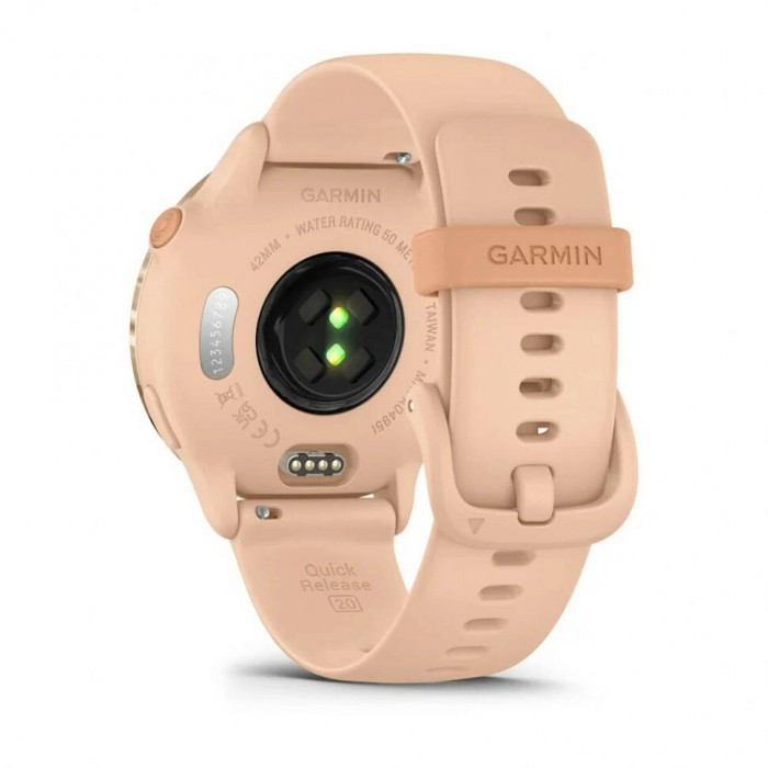 Умные часы Garmin Vivoactive 6, Розовое золото, Ремешок розовый