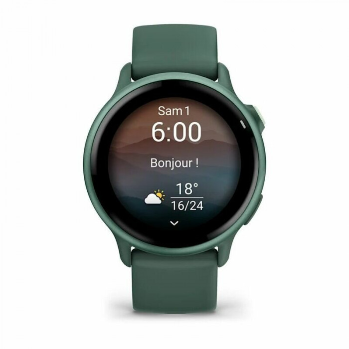 Умные часы Garmin Vivoactive 6, Зеленый, Ремешок зеленый