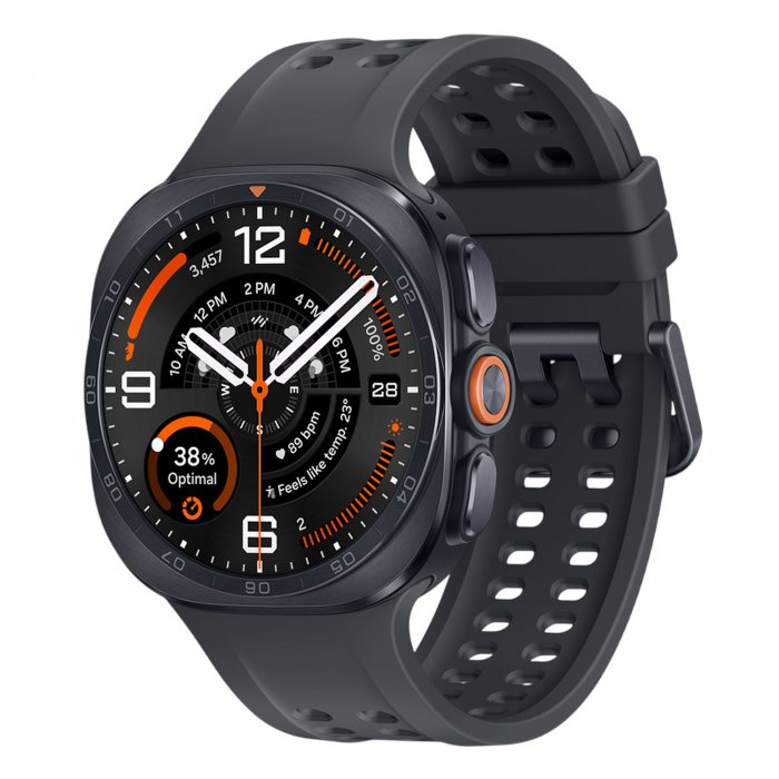 Умные часы Samsung Galaxy Watch Ultra 2 LTE 47mm, Titanium Gray Marine Band Black