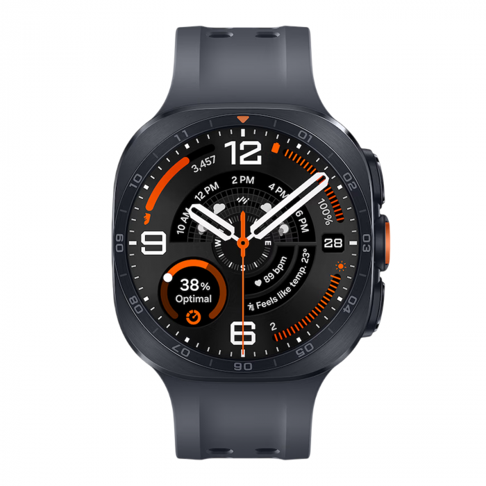 Умные часы Samsung Galaxy Watch Ultra 2 LTE 47mm, Titanium Gray Marine Band Black