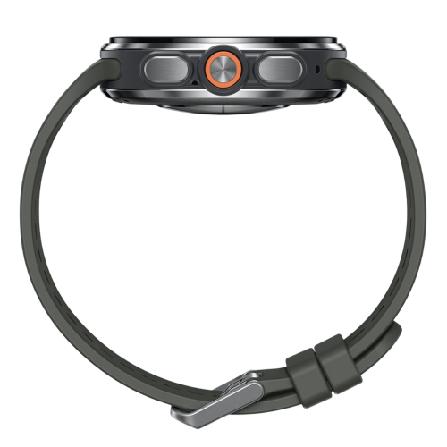 Умные часы Samsung Galaxy Watch Ultra 2 LTE 47mm, Titanium Silver Marine Band Olive