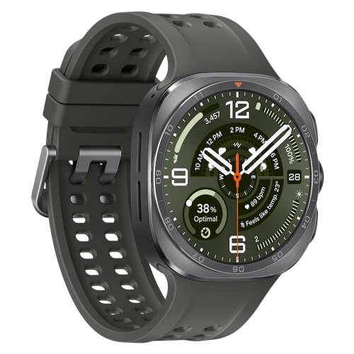 Умные часы Samsung Galaxy Watch Ultra 2 LTE 47mm, Titanium Silver Marine Band Olive