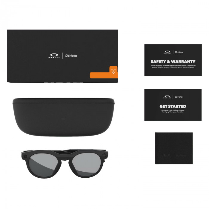 Умные очки Oakley Meta HSTN S51, Black/Prizm Black Polarized (OW8002)