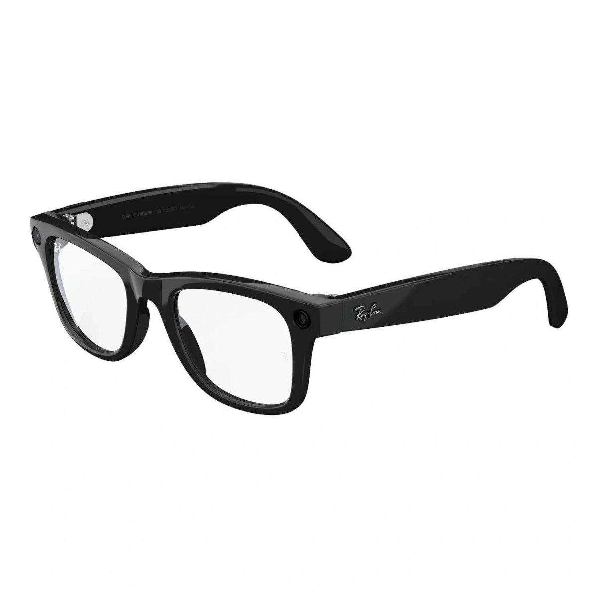 Умные очки Ray-Ban Meta Wayfarer RW4006 S50, Shiny Black/Clear