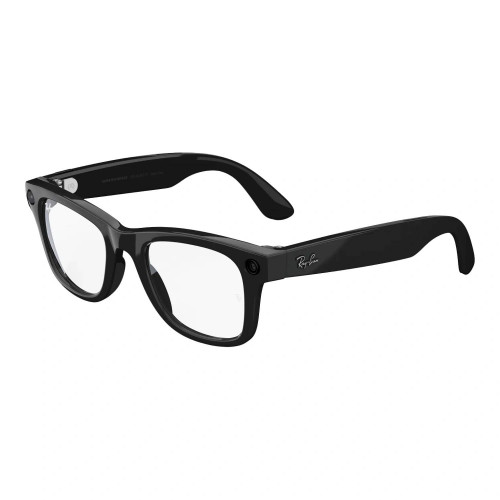 Умные очки Ray-Ban Meta Wayfarer RW4006 S50, Shiny Black/Clear