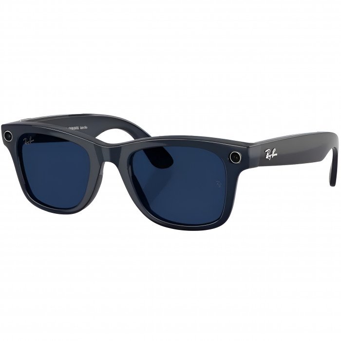Умные очки Ray-Ban Meta Wayfarer (Gen 2) S50, Shiny Cosmic Blue/Transitions Sapphire (RW4012)