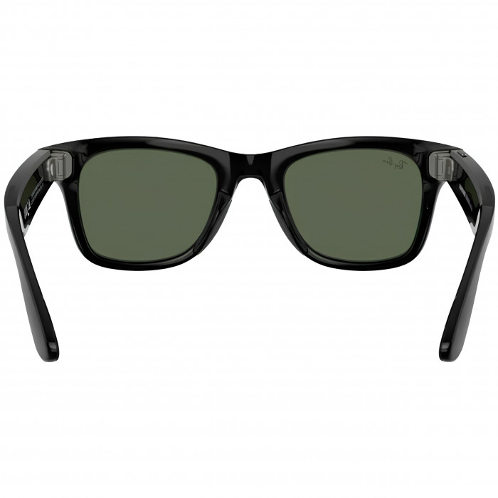 Умные очки Ray-Ban Meta Wayfarer (Gen 2) S53, Shiny Black/G-15 Green (RW4012)